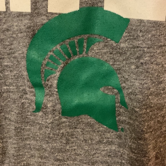 Victoria’s Secret Collegiate Pink Loves State MSU Sparty Short Sleeve T-shirt. - Picture 5 of 6